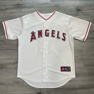 Majestic MLB Genuine Merchandise Los Angeles Angels Albert Pujols Jersey #5